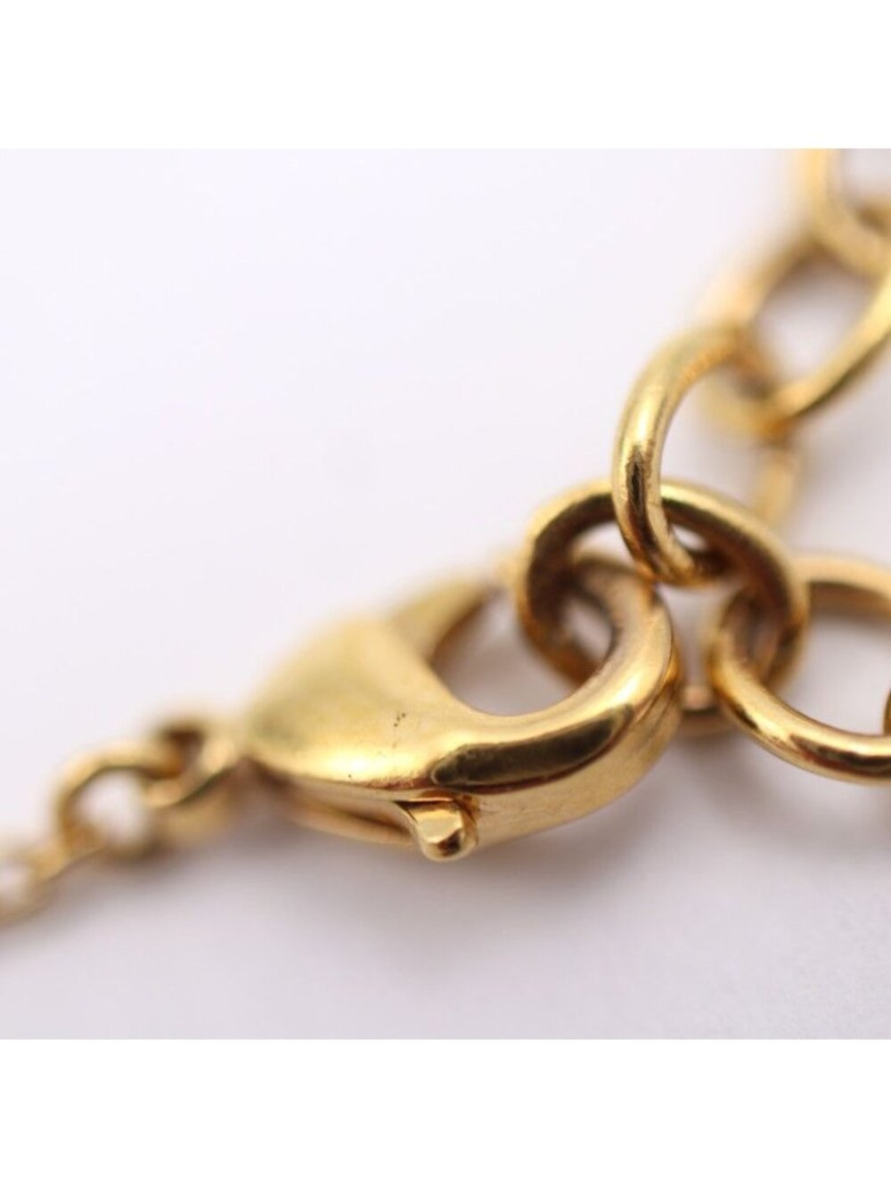 Louis Vuitton Bracelet Louisette Metal Gold Flower Viton - Picture 6 of 10